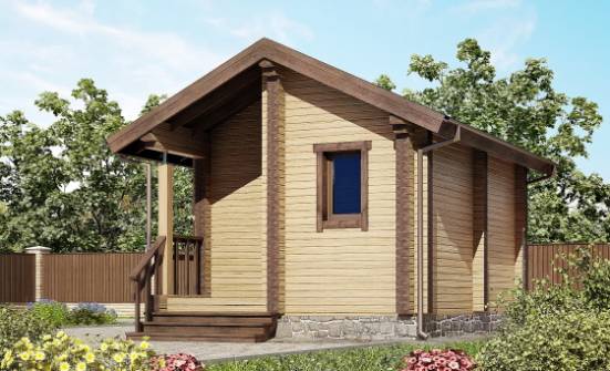 020-002-П Проект бани из дерева Сочи | Проекты одноэтажных домов от House Expert