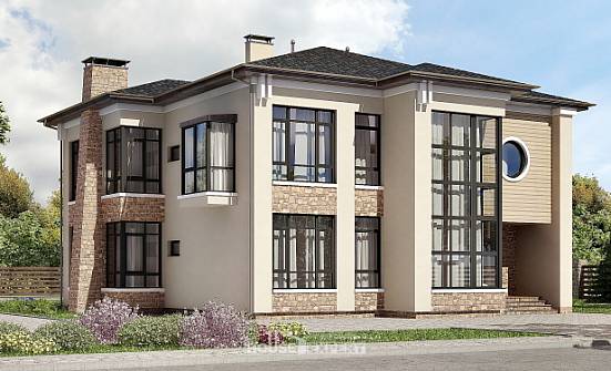 300-005-Л Проект двухэтажного дома, красивый домик из кирпича Сочи | Проекты домов от House Expert
