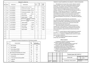 Спецификация и общие указания