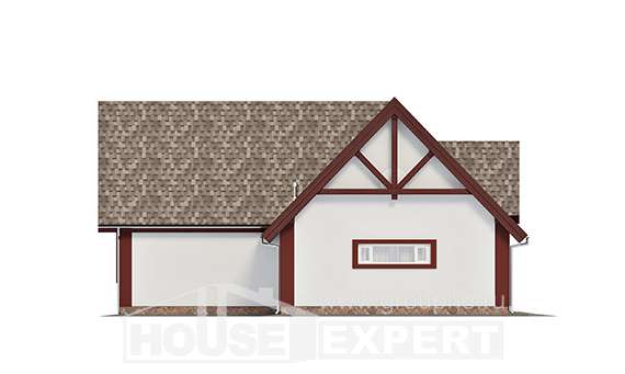 145-002-Л Проект гаража из бризолита Сочи, House Expert